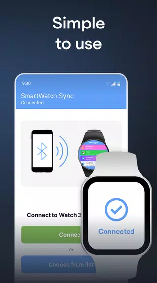 SmartWatch & BT Sync Watch App Ekran Görüntüsü 2