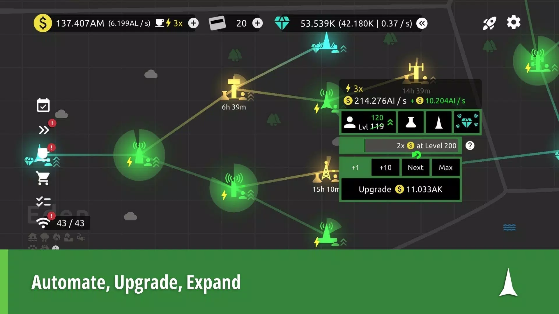 Idle Networks Скриншот 2