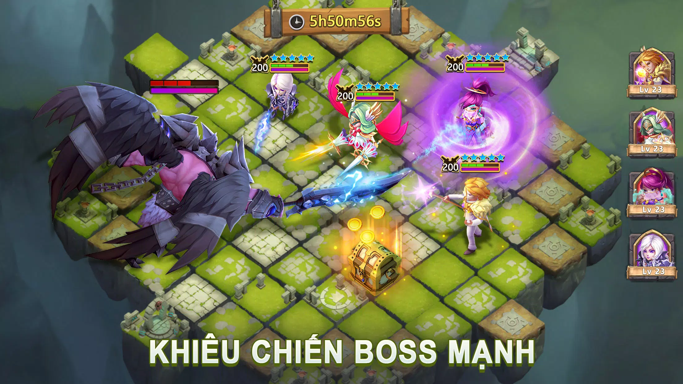 CastleClash:Quyết Chiến-Gamota スクリーンショット 3