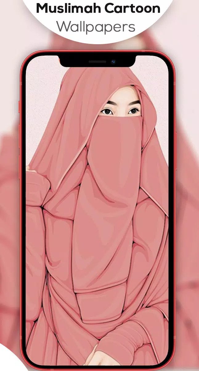 Muslimah Cartoon Wallpapers HD Zrzut ekranu 3