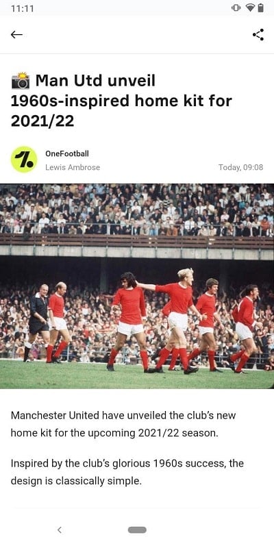 OneFootball Resultados Futebol Captura de tela 4