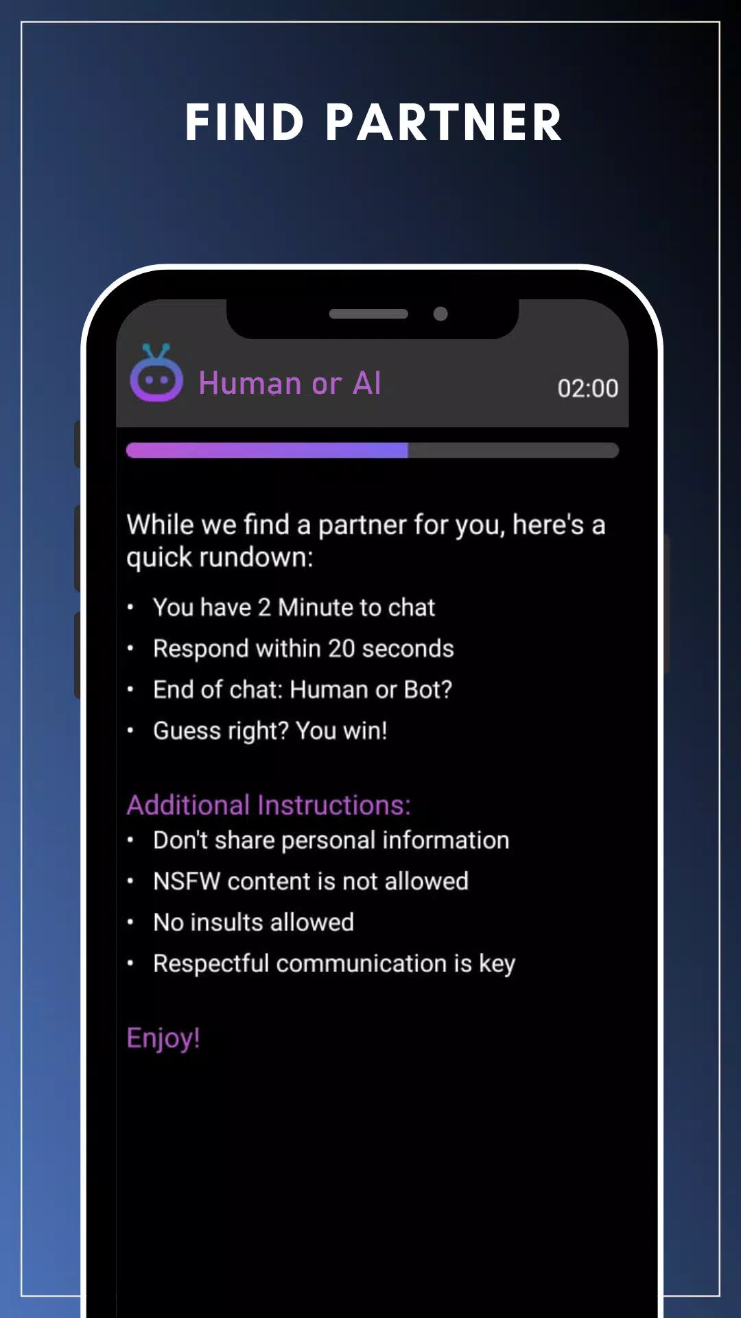 Human or AI Captura de tela 1