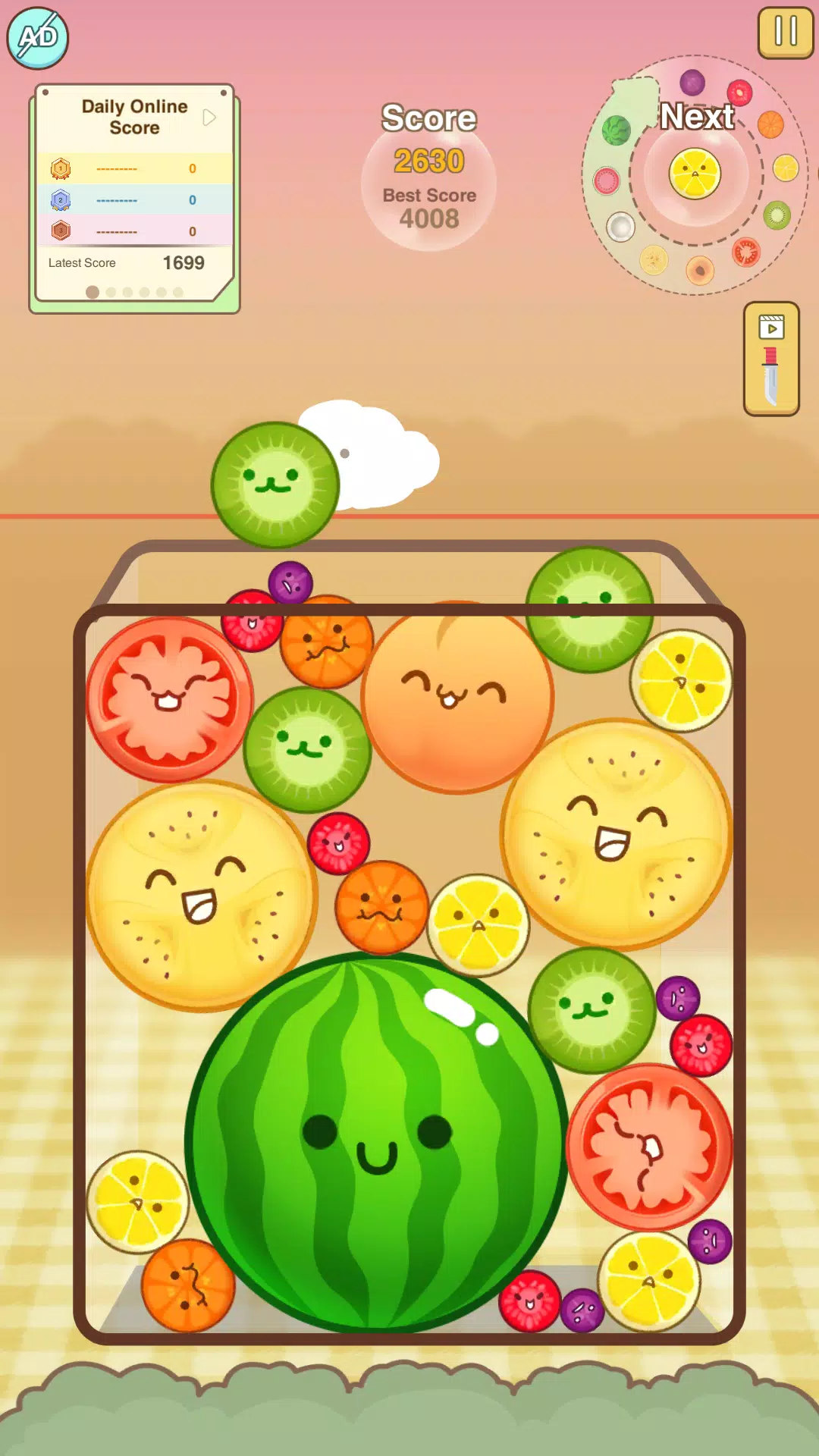 Watermelon Merge Game應用截圖第1張