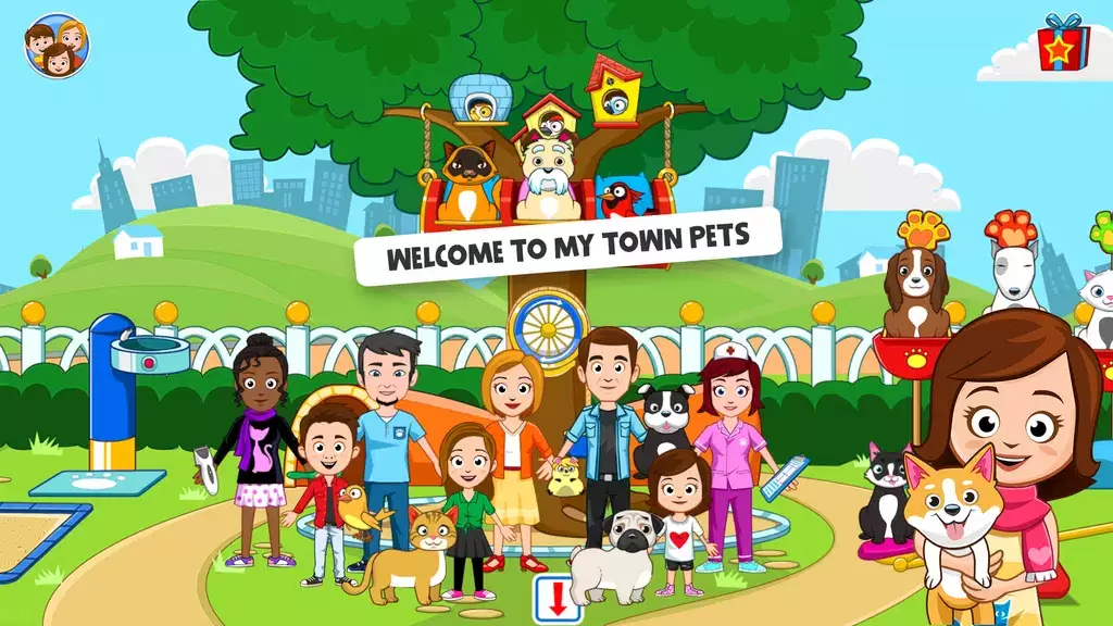 Schermata My Town: Pet games & Animals 1