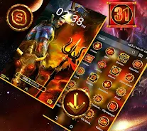 Lord Shiva Launcher Theme ภาพหน้าจอ 1