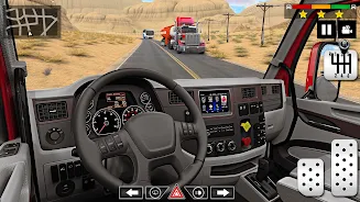 Semi Truck Driver: Truck Games スクリーンショット 1