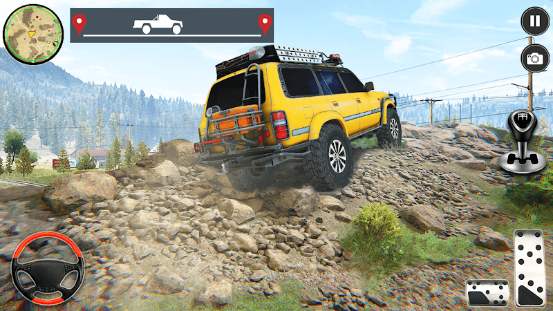 4x4 Turbo Jeep Racing Mania Schermafbeelding 3