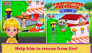 Firefighters Fire Rescue Kids ภาพหน้าจอ 3