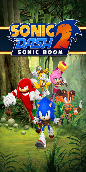 Sonic Dash 2: Sonic Boom Run स्क्रीनशॉट 1