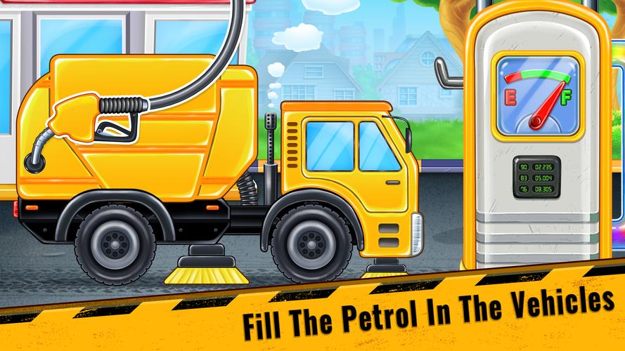 Kids Road Builder - Kids Games Screenshot 2