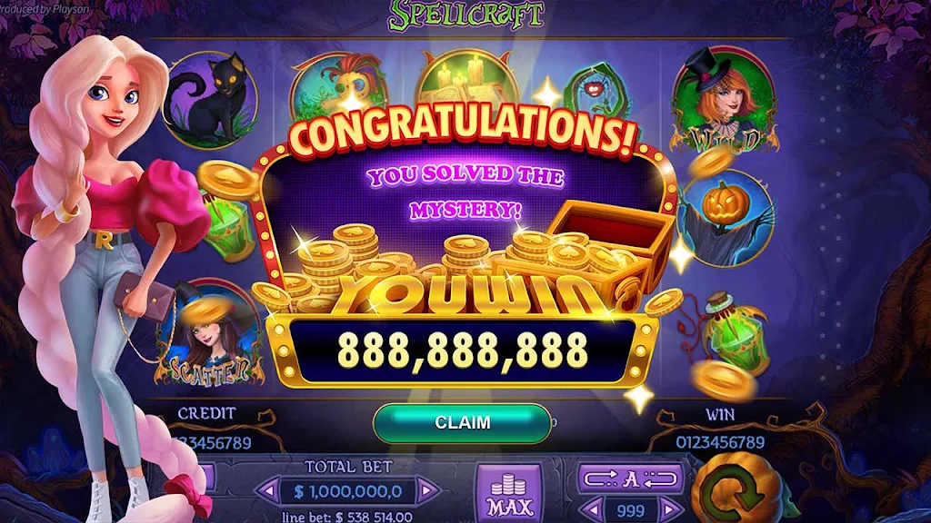 Jackpot Lucky Slots ภาพหน้าจอ 1