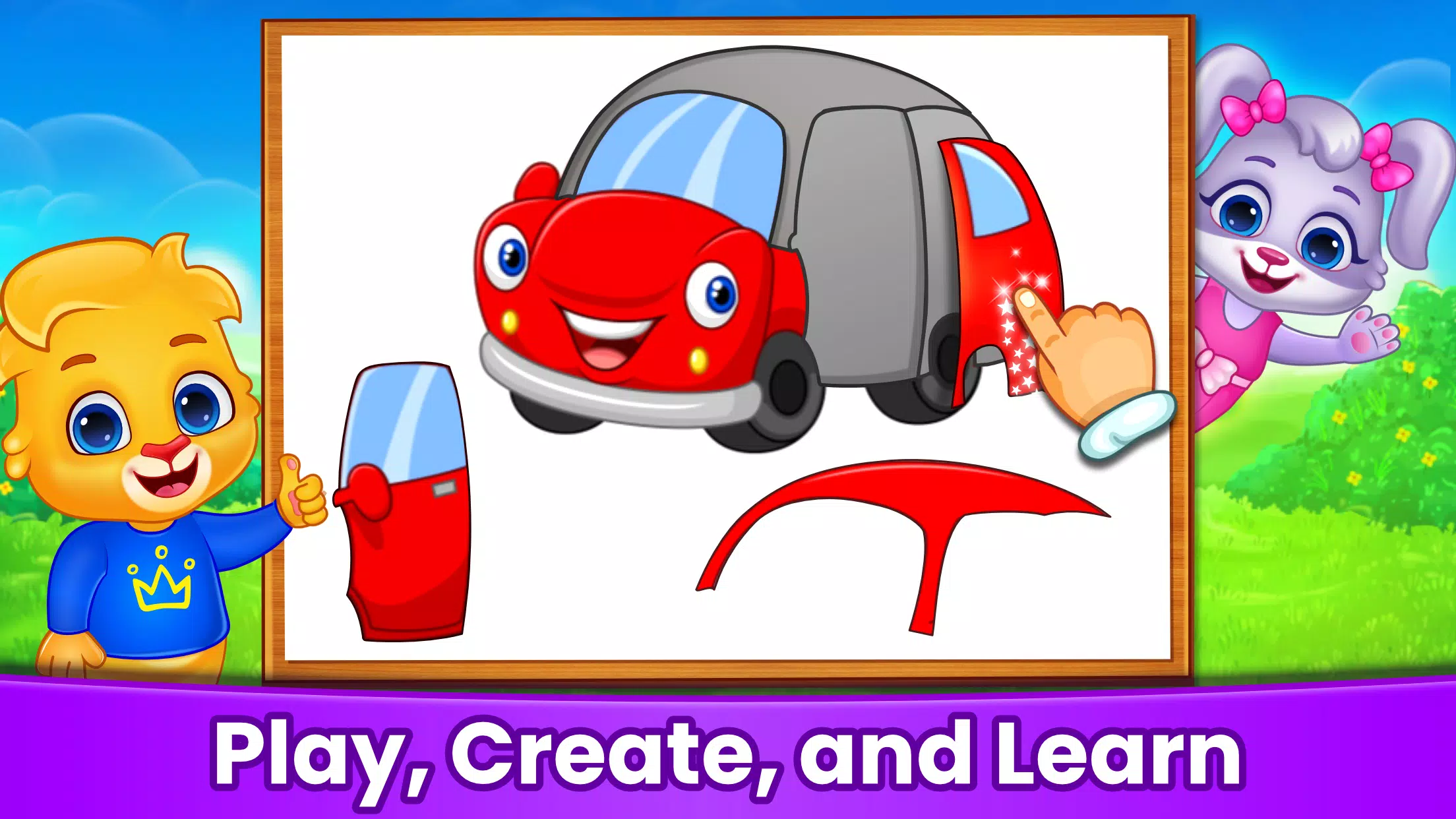 Puzzle spiele kinder alter 2-7 Screenshot 3