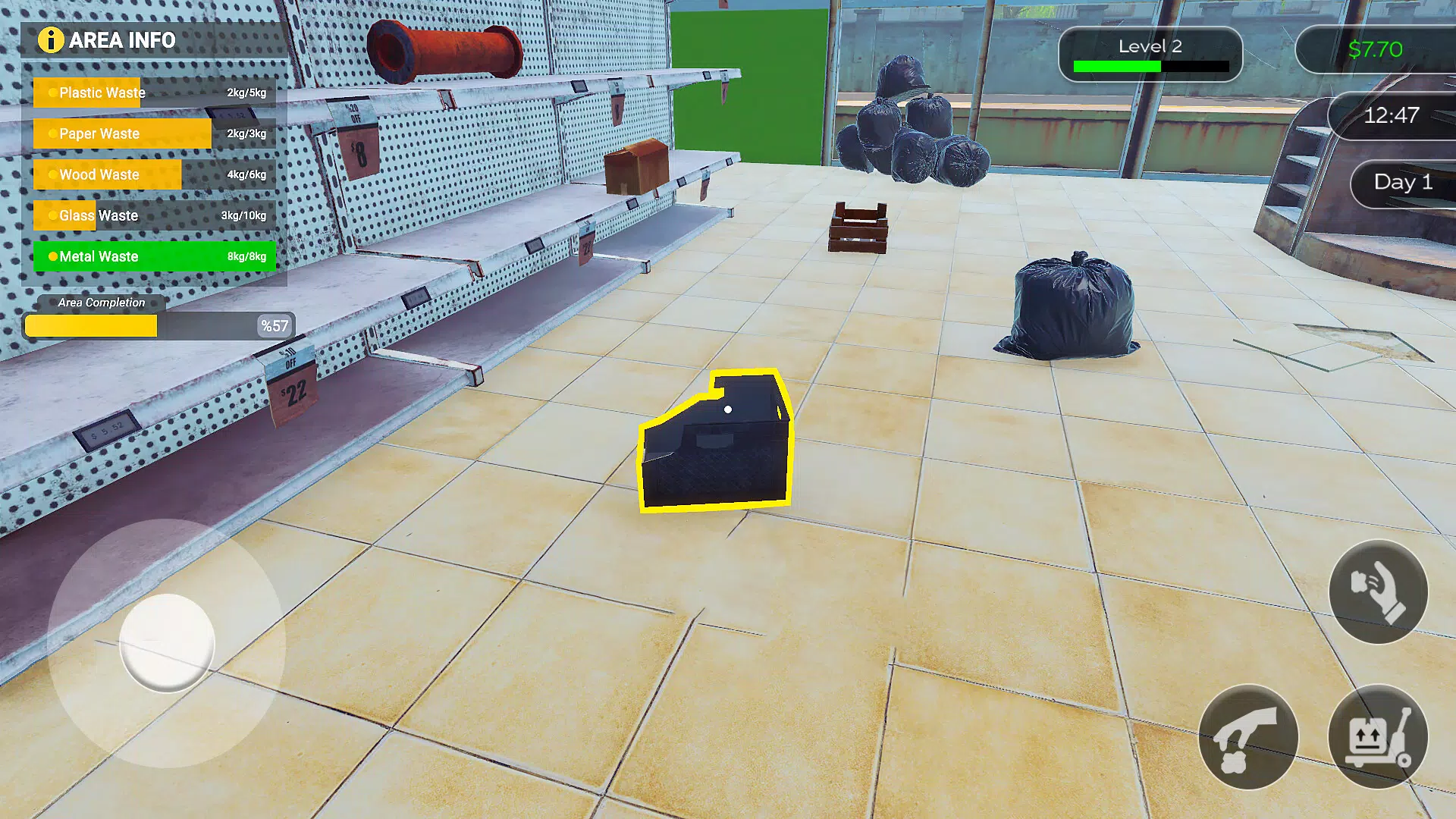 Recycling Center Simulator Captura de pantalla 2