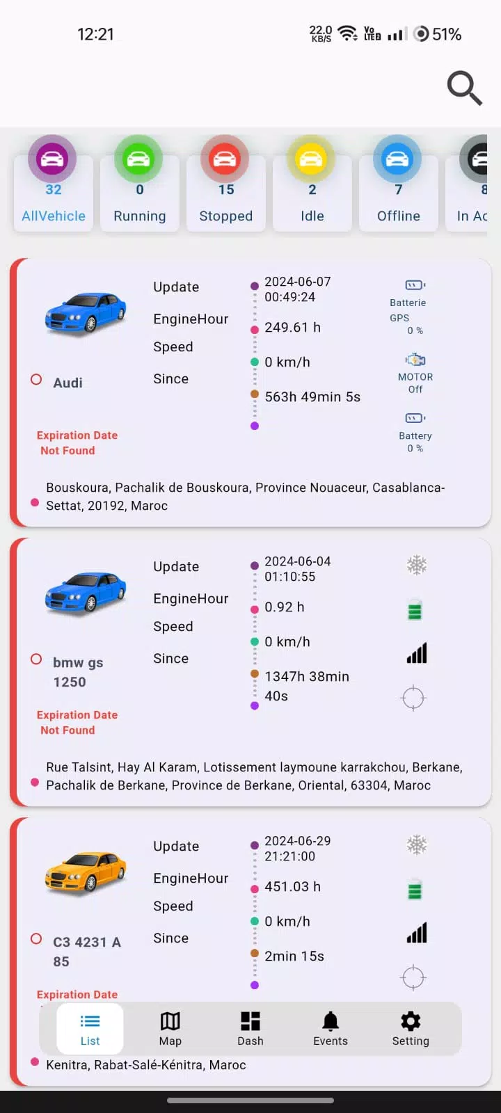 Zenata gps Schermafbeelding 2