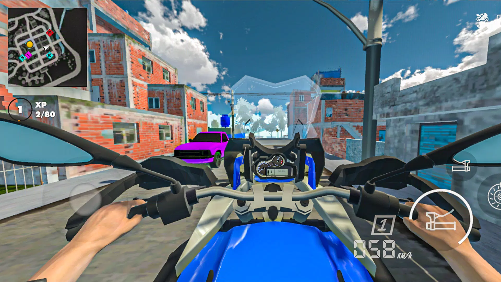 Wheelie City Captura de tela 4