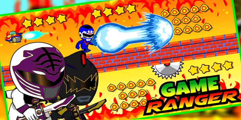 Superheroes Dino Rangers Dash Tangkapan skrin 1