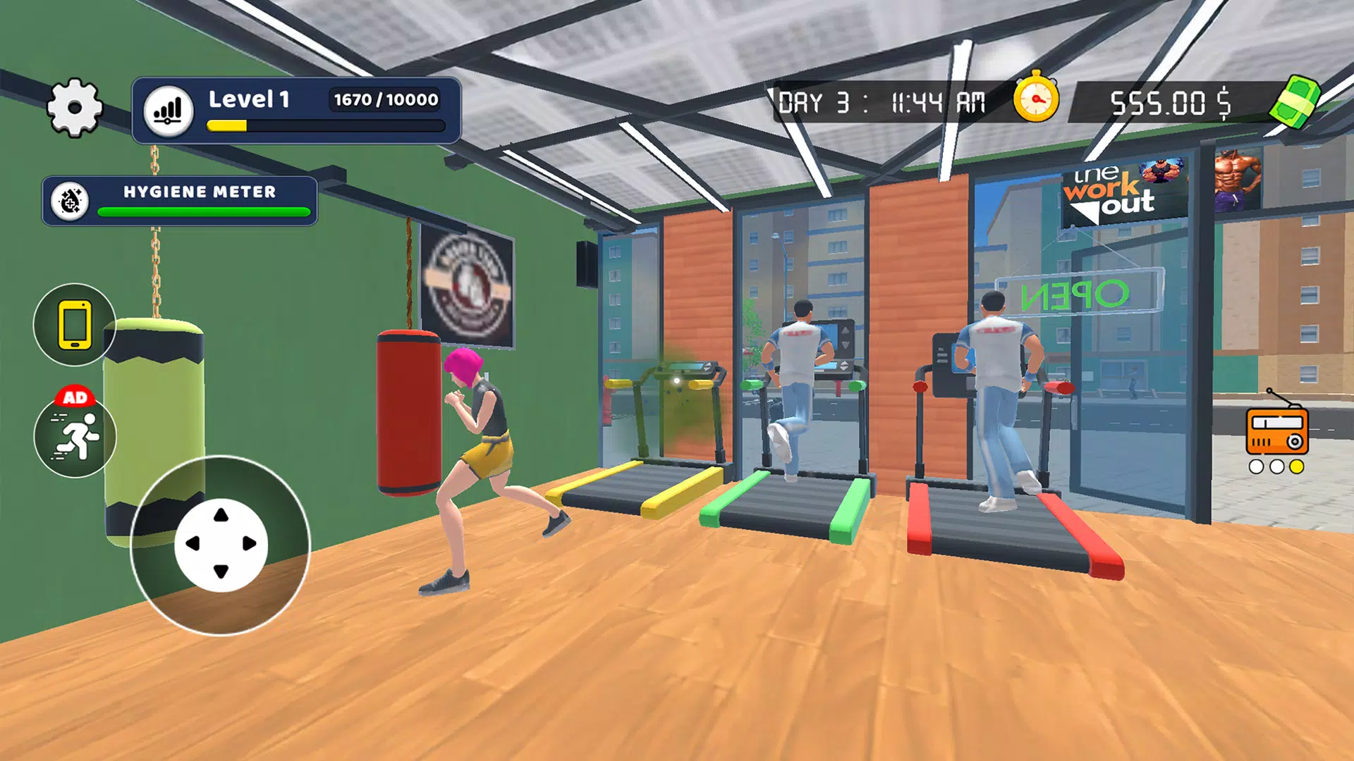 Boxing Workout Simulator Game Captura de pantalla 3