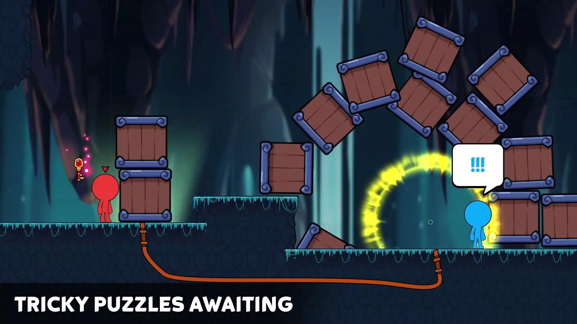Stick World: Red Blue Journey Capture d'écran 2