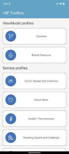 nRF Toolbox for Bluetooth LE স্ক্রিনশট 1