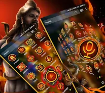 Lord Shiva Launcher Theme ภาพหน้าจอ 2