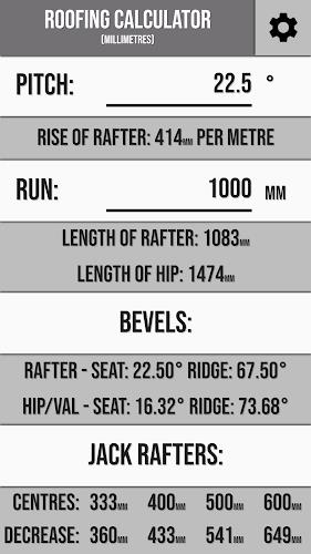 Roofing Calculator Captura de pantalla 2