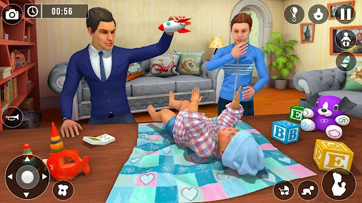 Mother Simulator: Mom Games 3D Ảnh chụp màn hình 2