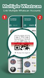 Chat Cloner Whatscan QR Lite स्क्रीनशॉट 2