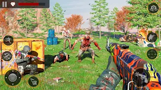 Zombie Games 3D - Gun Games 3D स्क्रीनशॉट 2