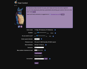 Heat Control - edging trainer Screenshot 1