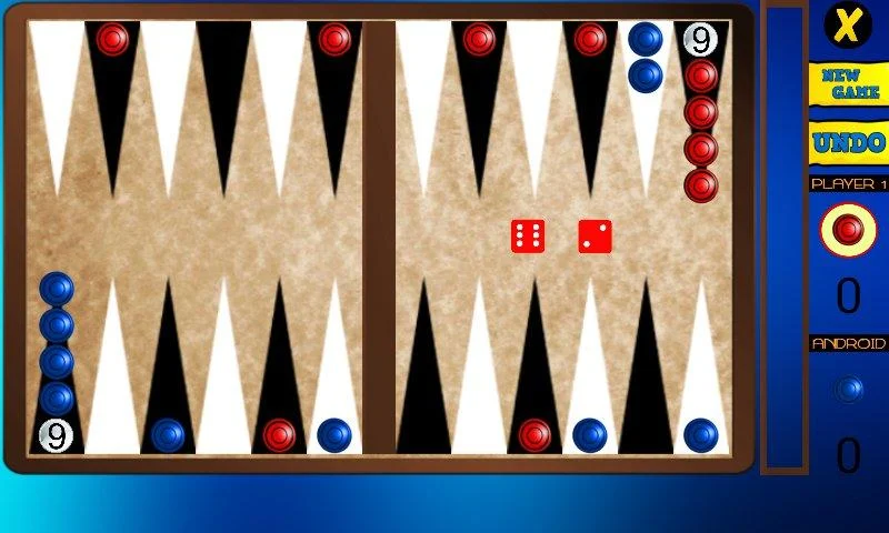 Narde - Long Backgammon by Clarka Apps স্ক্রিনশট 2