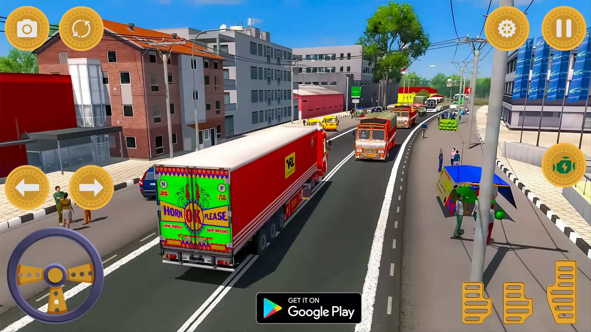 Indian Truck Cargo Simulator Captura de pantalla 4