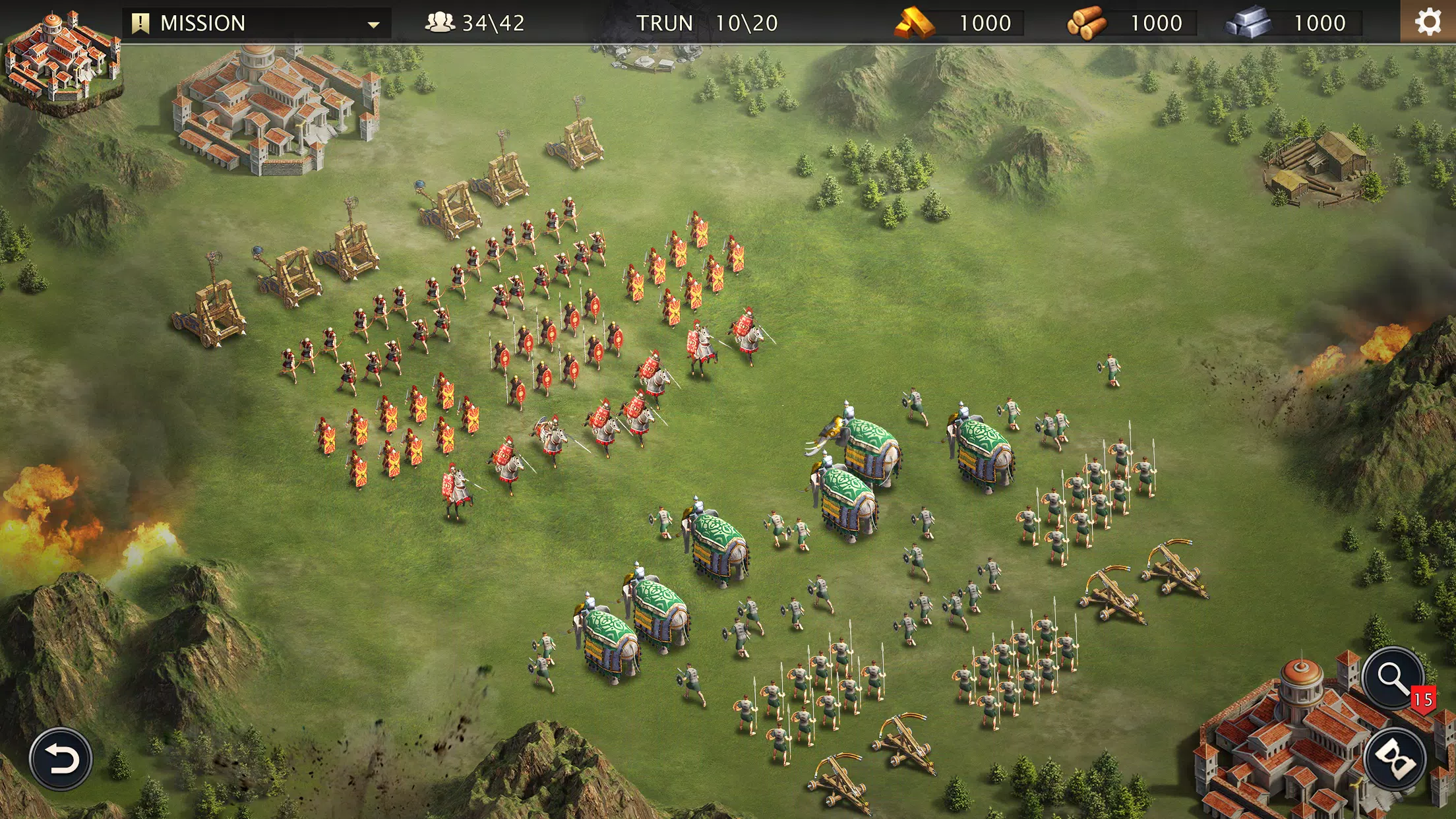 Grand War: Rome Capture d'écran 4