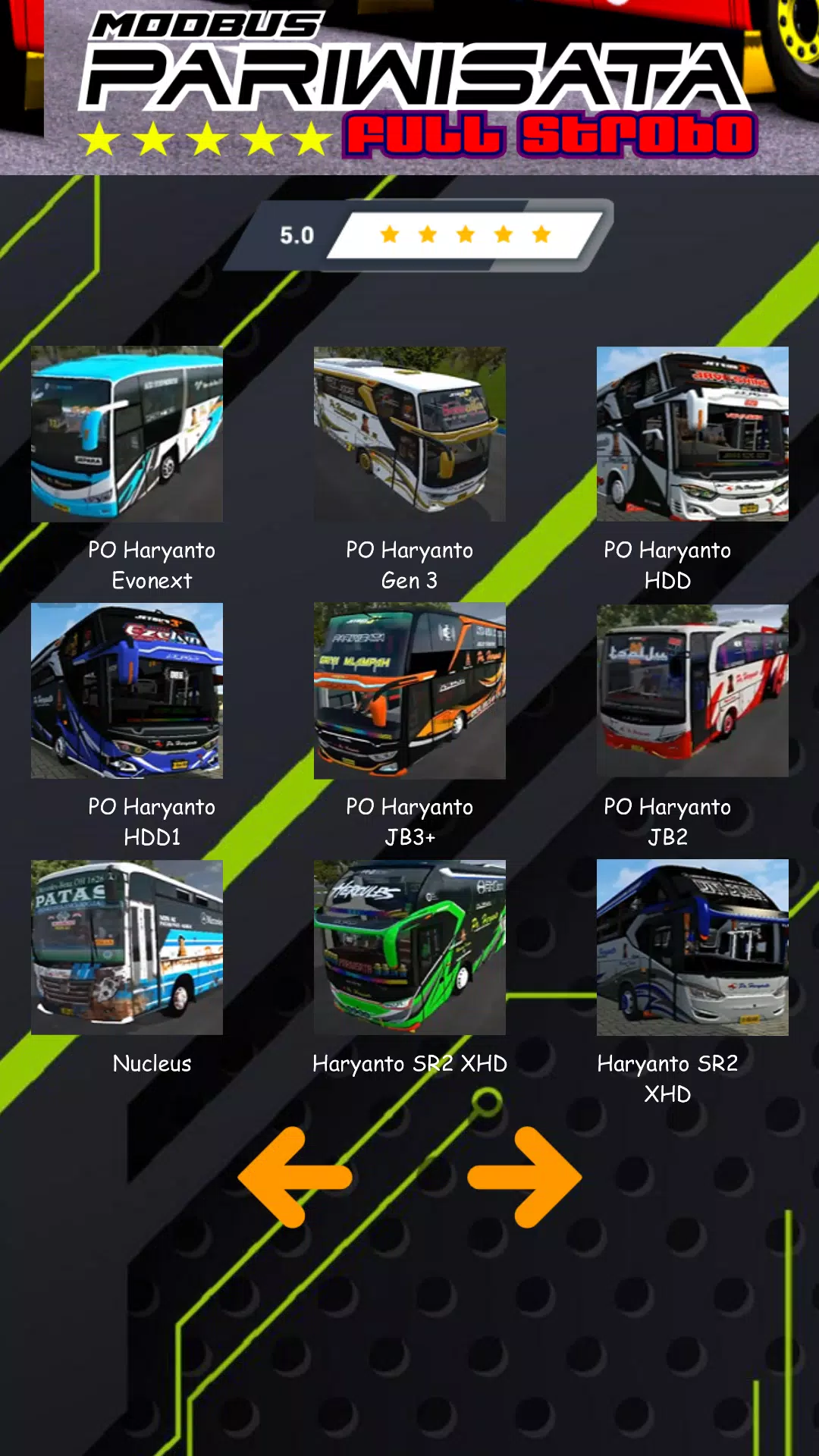 Mod Bus Pariwisata Full Strobo 스크린샷 4