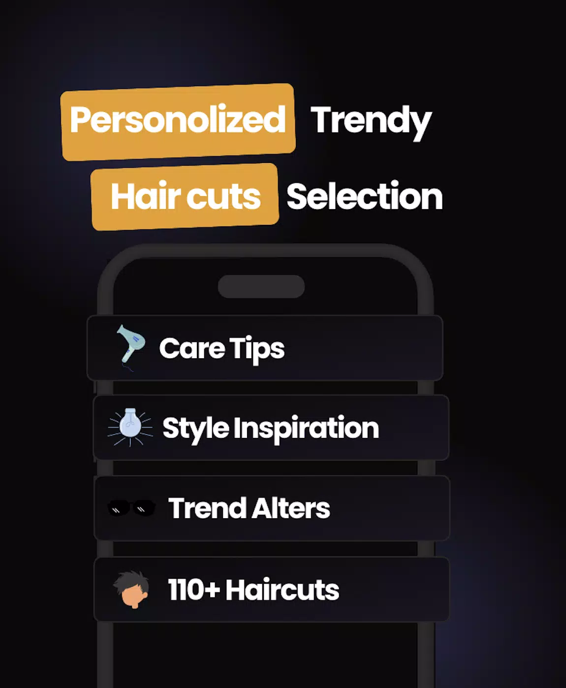 Men's Hair Cuts & Hairstyles Captura de tela 3