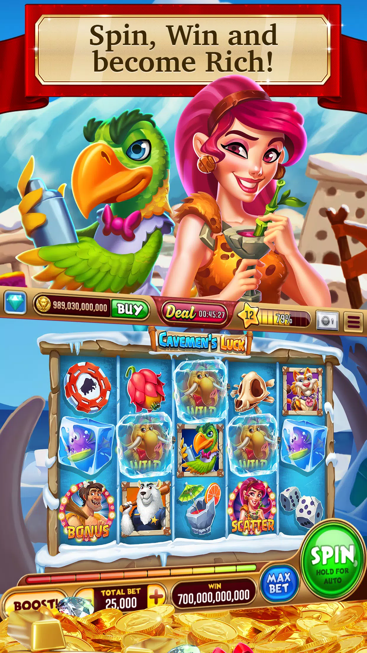 Slots Panther Vegas: Casino Ảnh chụp màn hình 1