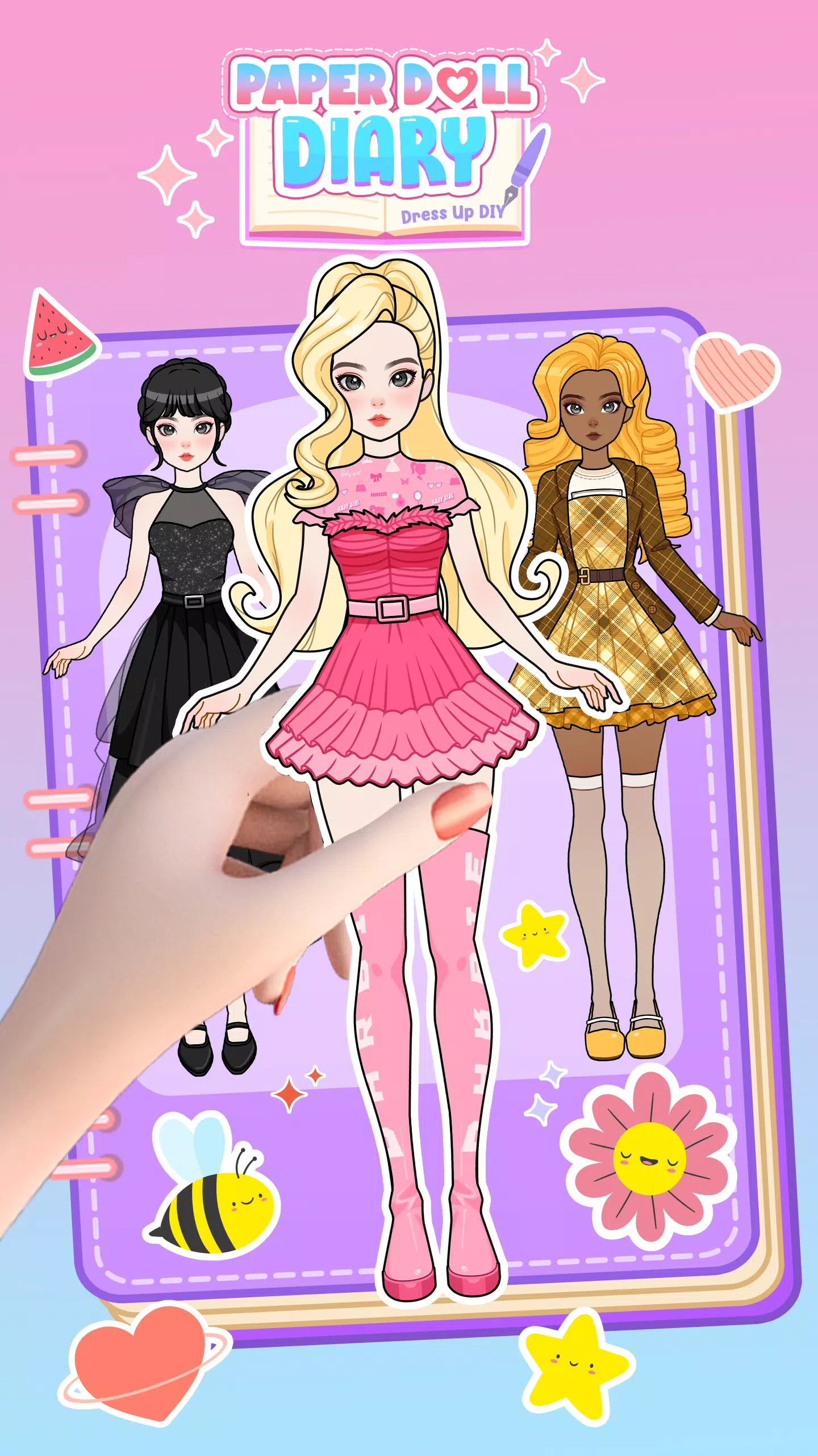 Paper Doll Diary: Dress Up DIY ภาพหน้าจอ 1