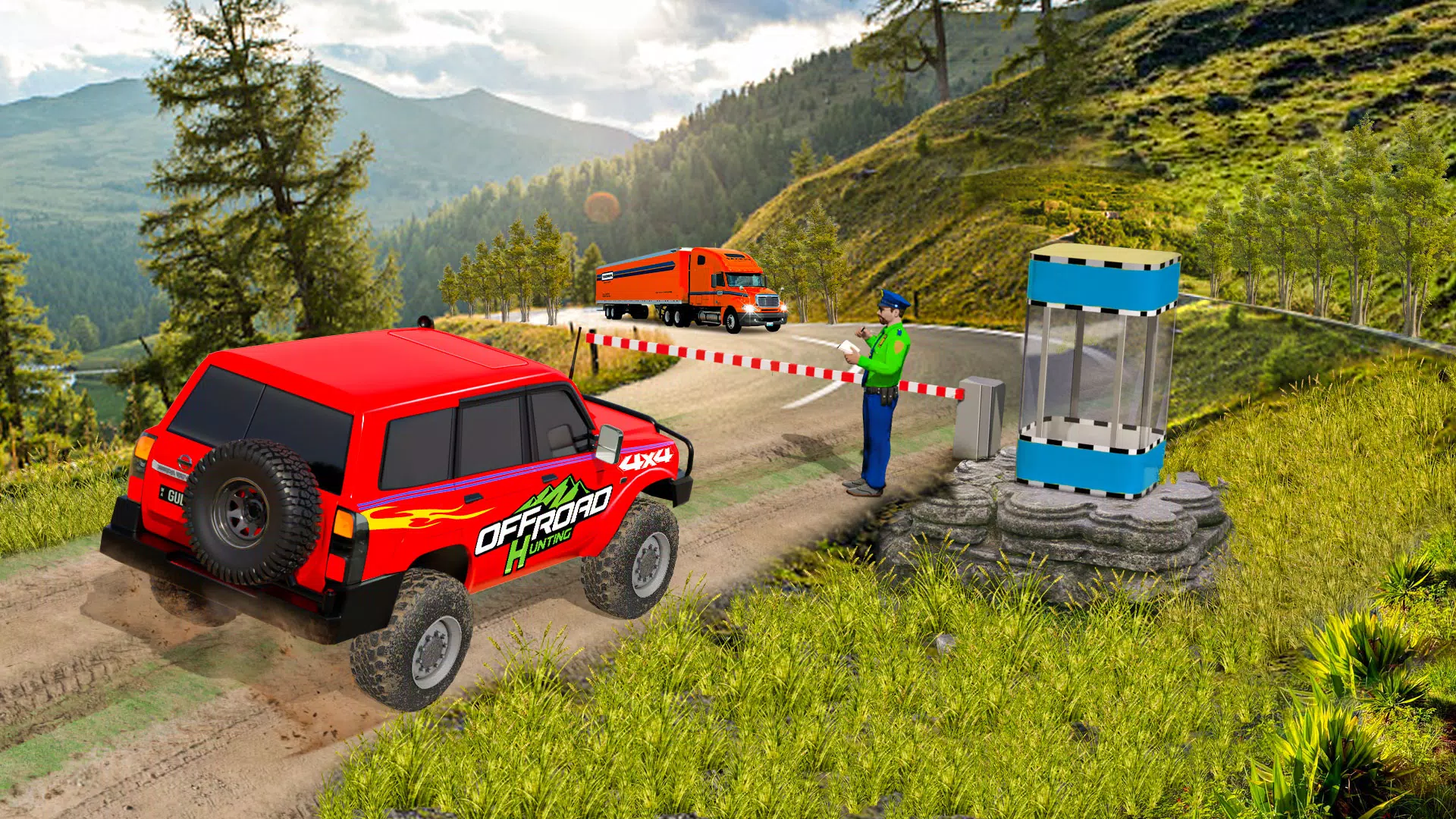 Off The Road-Hill Driving Game Ekran Görüntüsü 2