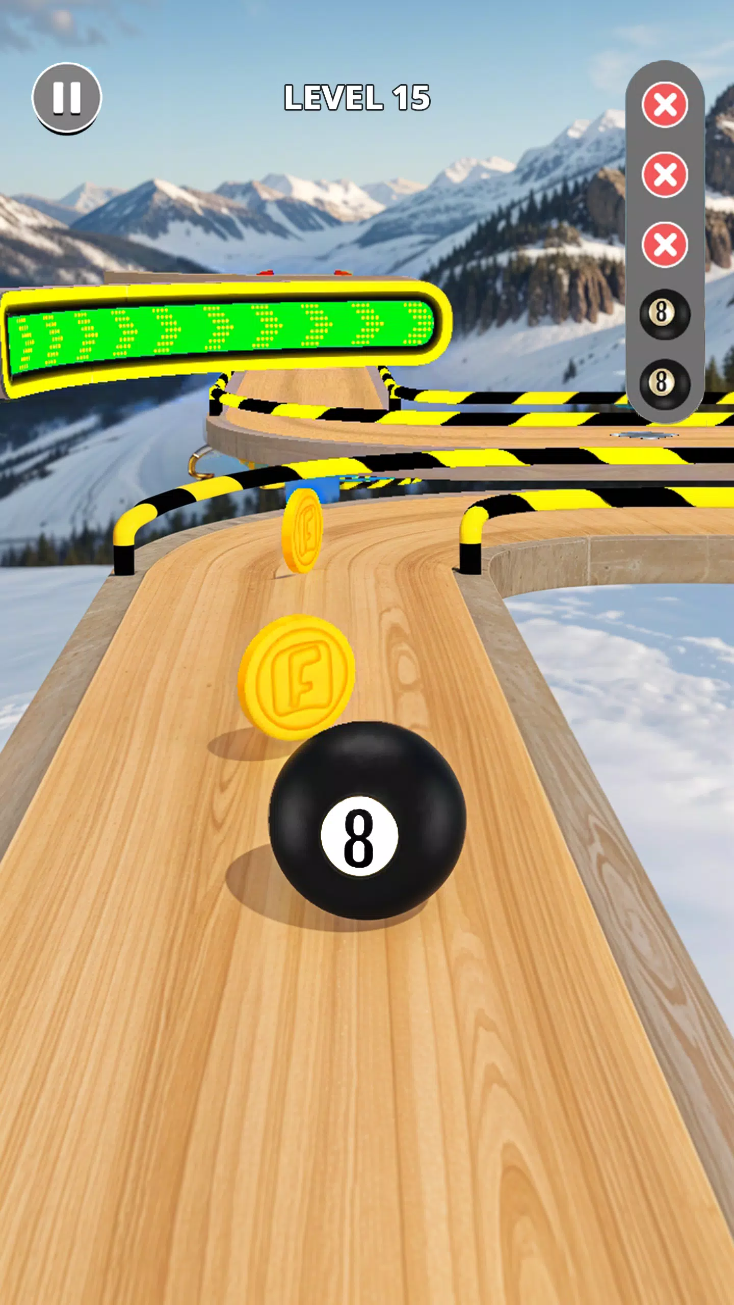 Sky Rolling Ball Скриншот 2