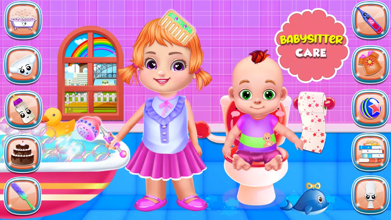 Babysitter Triplets Chic Care ဖန်သားပြင်ဓာတ်ပုံ 1