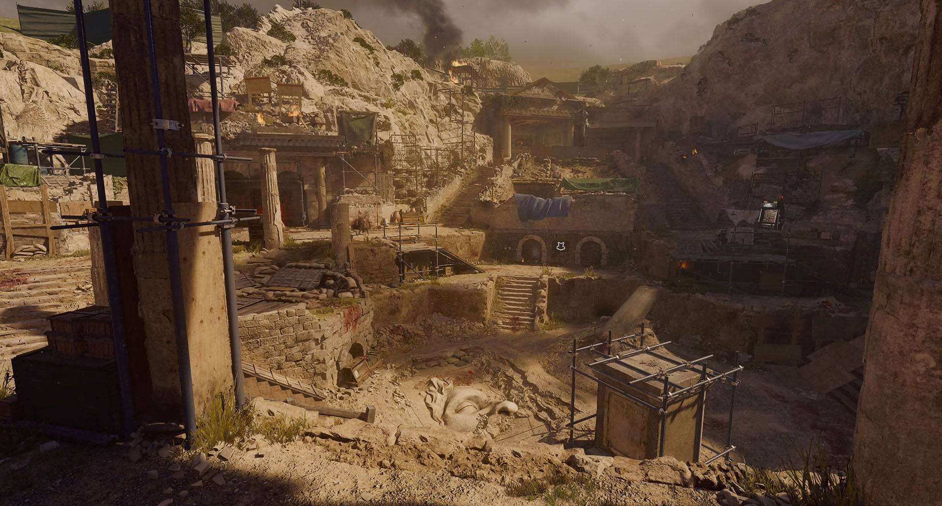Treyarch shares a first look at The Tomb in Call of Duty: Black Ops 6 Zombies. Image credit: Activision Publishing.
