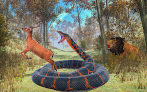 Venom Anaconda Cobra Snake 3D Schermafbeelding 4