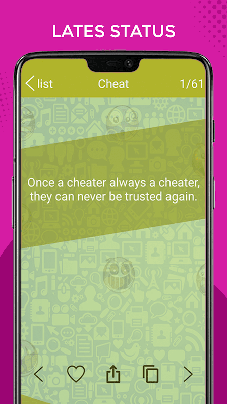 Schermata Hello: 10000+ Latest Status Hi 3