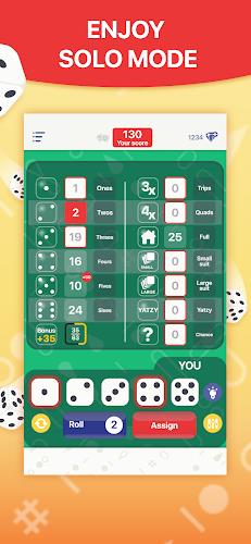 Yatzy - Classic Fun Dice Game 스크린샷 2