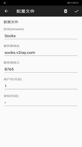 v2rayNG Captura de pantalla 4