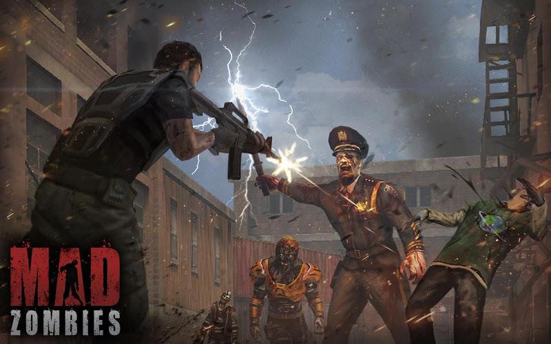 Mad Zombies: Offline Games Ekran Görüntüsü 2