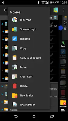 X-plore File Manager Screenshot 3