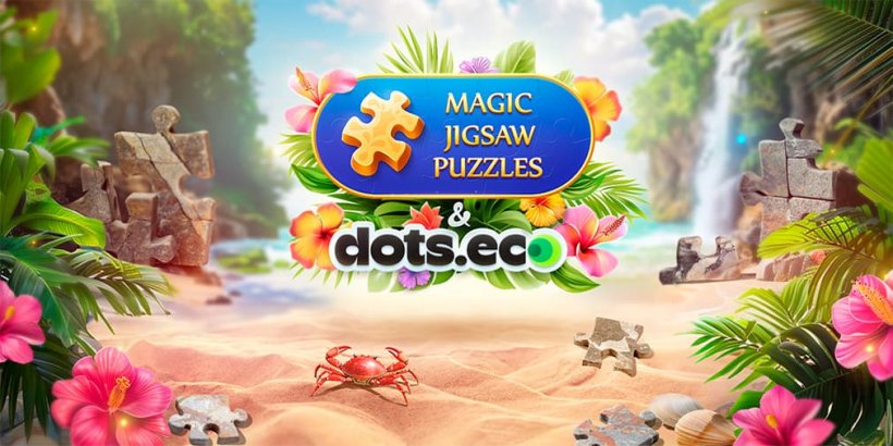 多彩合作：Magic Jigsaw Puzzles 与 Dots.echo 联手打造解谜乐趣