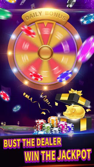 BlackJack 21 lite offline game Screenshot 3