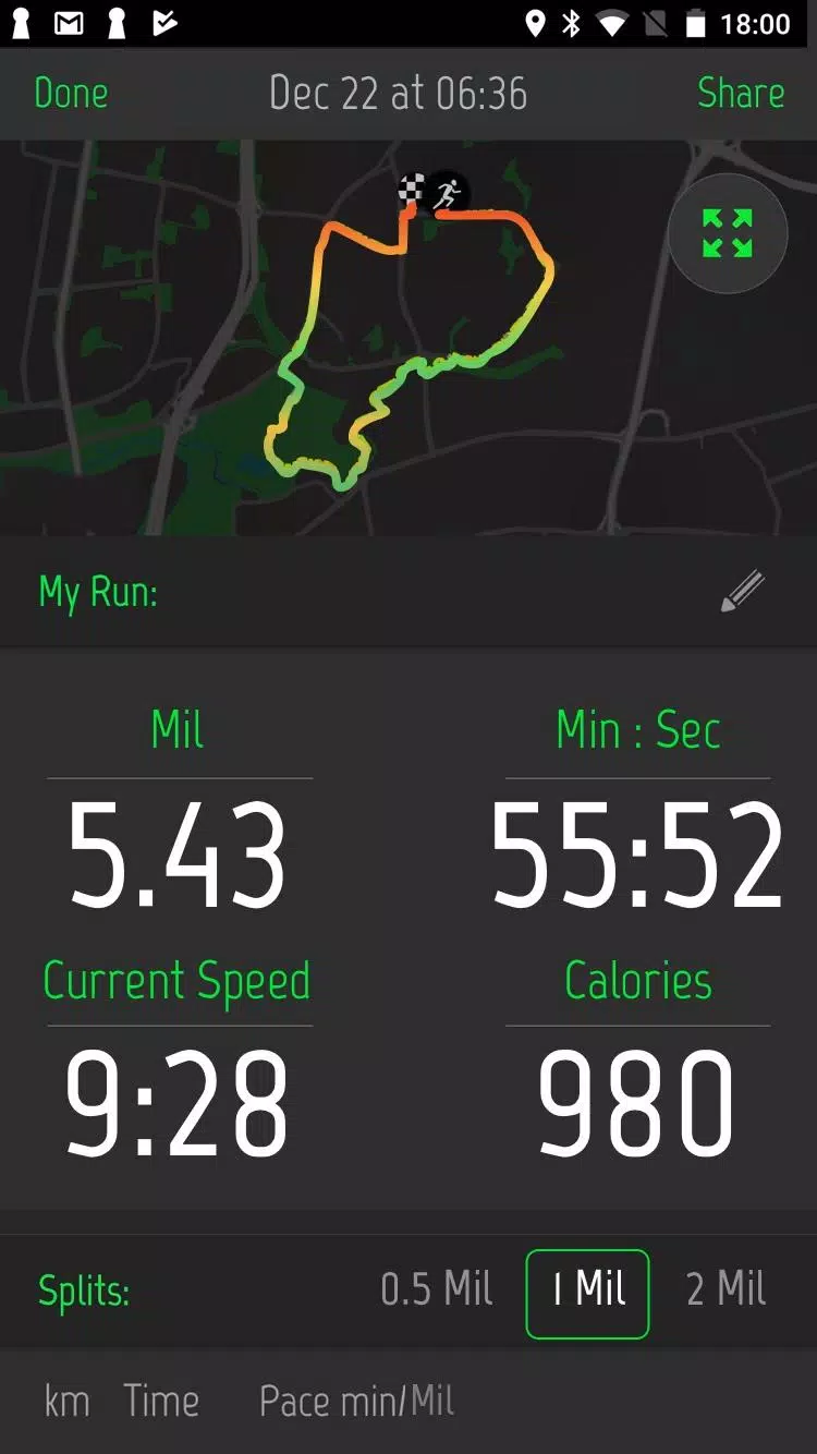 Running Distance Tracker + Screenshot 3