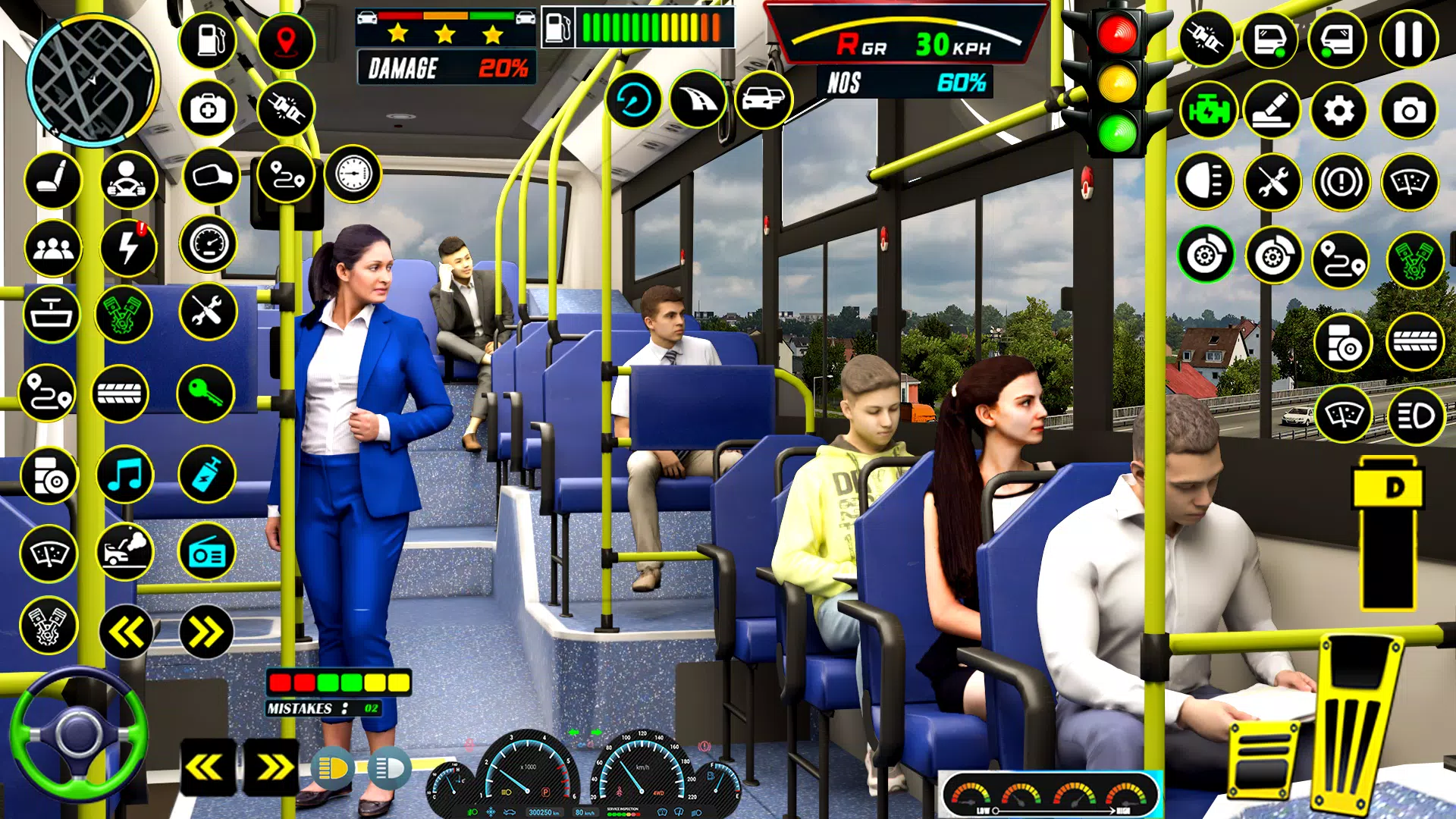 Bus Games City Bus Simulator スクリーンショット 2